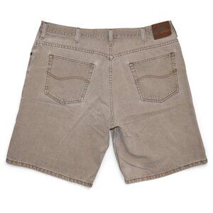 Vintage LEE Men’s Jean Shorts Actual Size 37 Tag 40 Loose Fit Baggy Denim Jorts